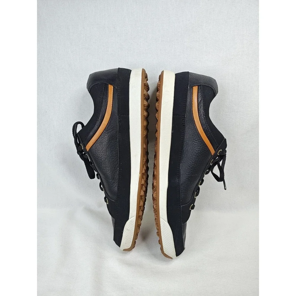 Footjoy 54284 Contour Casual Spikeless Golf Shoes Size 10 M Black Mens Sneaker,